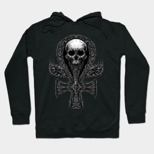 The Ankh and Skulls: Life and Death Hoodie